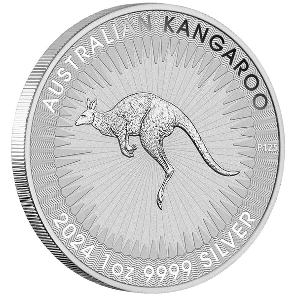 Australian Kangaroo 1oz .9999 Silver Bullion Coin - 2024 The Perth Mint