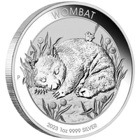 Australian Wombat 1oz .9999 Silver Bullion Coin - 2023 The Perth Mint