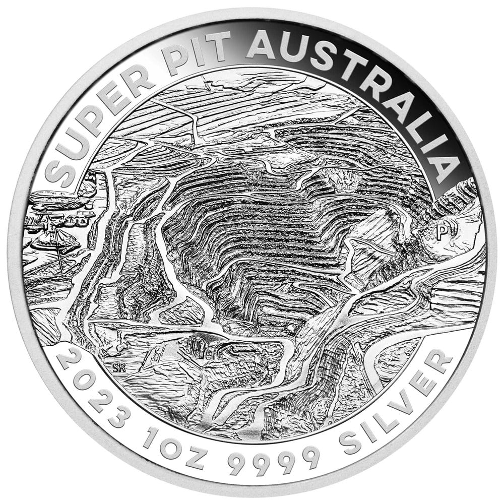 Australian Super Pit 1oz .9999 Silver Bullion Coin - 2023 The