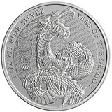 Year of the Dragon - 2024 Asahi Silver Round 1oz .9999 Silver Bullion - 99.99%