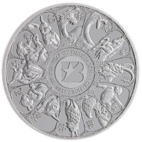 Year of the Dragon - 2024 Asahi Silver Round 1oz .9999 Silver Bullion - 99.99%