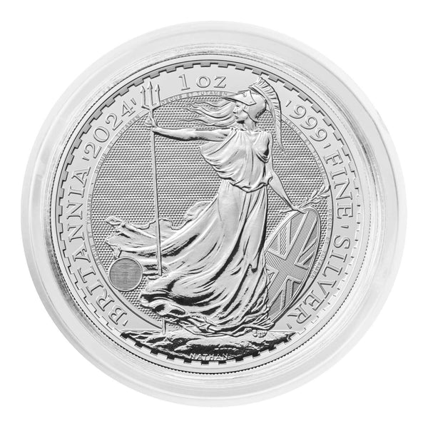 Royal Mint 1oz .9999 Silver Bullion Coin - 2024 Britannia