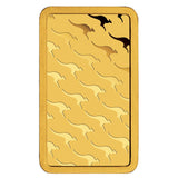 Australian Kangaroo 10g Gold Minted Bar - 99.99% Pure Gold - The Perth Mint - Great White Bullion