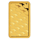 Australian Kangaroo 5g Gold Minted Bar - 99.99% Pure Gold - The Perth Mint - Great White Bullion