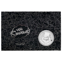 The Simpsons Bart Simpson 1oz .9999 Silver Bullion Coin - 2022 The Perth Mint - Great White Bullion