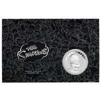 The Simpsons Homer Simpson 1oz .9999 Silver Bullion Coin - 2022 The Perth Mint - Great White Bullion