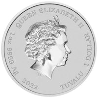 60 Years of James Bond 1oz .9999 Silver Bullion Coin - 2022 The Perth Mint 1 Ounce - Great White Bullion