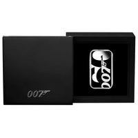 60 Years of James Bond 1oz .9999 Silver Rectangular Bullion Coin - 2022 The Perth Mint 1 Ounce - Great White Bullion