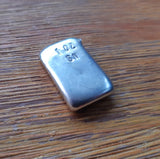 1 Ounce Tin Ingot - Tin Bullion Bar 31.1g - Pure 999 Sn Hand Poured - Great White Bullion