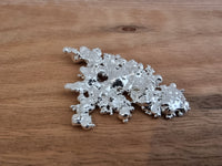 Hand Made Pure Silver Nugget - 45.96g .999 Ag - Great White Bullion