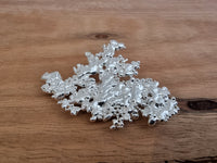 Hand Made Pure Silver Nugget - 45.96g .999 Ag - Great White Bullion