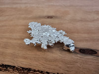 Hand Made Pure Silver Nugget - 45.96g .999 Ag - Great White Bullion