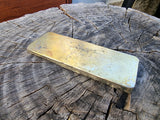 205g Tin Ingot - Tin Bullion Bar - Pure 999 Sn Hand Poured Tin - Great White Bullion