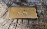 10 Gram Gold Plated Brass Ingot - Buffalo - 10g Gold Bar Bullion - Great White Bullion