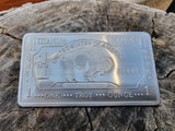 1 Ounce Solid Titanium Ingot - 1oz United States Buffalo - Titanium Bar - Great White Bullion