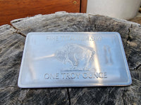 1 Ounce Solid Titanium Ingot - 1oz United States Buffalo - Titanium Bar - Great White Bullion