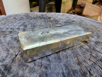 500g Tin Ingot - Tin Bullion Bar - Pure 999 Sn Hand Poured Tin - Great White Bullion