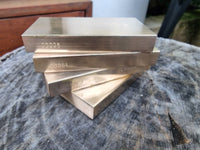 500g Brass Ingot - 0.5kg Brass Bar - Outback Brass Bullion - Great White Bullion