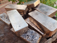 Bronze Ingots - Ancient Bronze Bullion Bars Assorted Weights - Hand Poured Copper & Tin - Great White Bullion