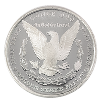 American Silver Morgan - 2023 Silver Round 1/2oz .9999 Silver Bullion - 99.99%