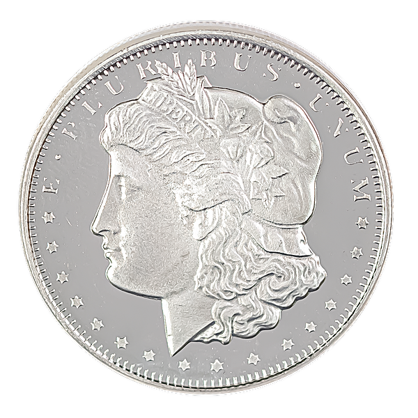 American Silver Morgan - 2023 Silver Round 1/2oz .9999 Silver Bullion - 99.99%