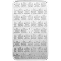 Royal Canadian Mint - 10oz .9999 Silver Bullion Bar - 99.99% 10 Troy Ounces - Great White Bullion