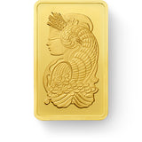 1 gram Fine Gold Bar 999.9 - PAMP Suisse Lady Fortuna Veriscan - Great White Bullion