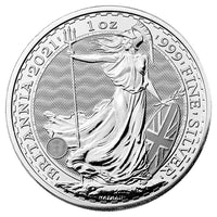Royal Mint 1oz .9999 Silver Bullion Coin - Britannia - Great White Bullion