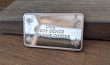 1 Ounce Copper Ingot - AK 47 - 1 Troy oz Copper Bullion - Great White Bullion