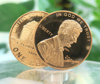 1 Ounce Copper Round - Log Cabin 1 Cent - 1 Troy oz Coin Cu 999 - Great White Bullion