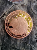 1 Troy Ounce Copper Round - Australian Southern Brown Bandicoot - Isoodon Obesulus