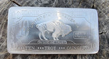 10 Ounce Solid Titanium Ingot - 10oz United States Buffalo - Titanium Bar - Great White Bullion