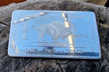 1 Ounce Solid Aluminium Ingot - 1oz United States Buffalo - 999 Aluminium Bar - Great White Bullion