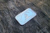 1g Silver Old Ship Bar - 1 Gram .999 Silver Bullion Bar - Perfect Collectable - Great White Bullion