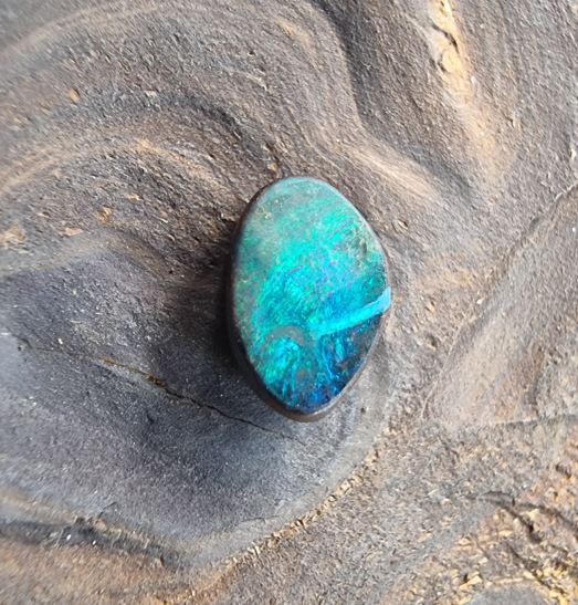Queensland Boulder Opal - 1.2ct Koroit Opal - Great White Bullion