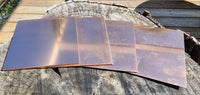 Pure Copper Sheet Metal - 0.5/1/1.5/2/2.5/3mm Thick - Solid Copper Plate .999 Cu