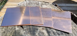 Pure Copper Sheet Metal - 0.5/1/1.5/2/2.5/3mm Thick - Solid Copper Plate .999 Cu