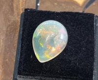 Ethiopian Opal - 4.95 ct - Faceted - Transparent with Flash of Colours - Great White Bullion